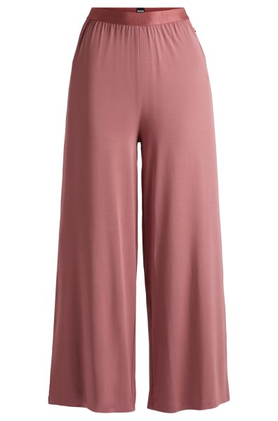 BOSS Pyjama-Hose aus Stretch-Modal mit Logo am Bund 10751110