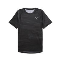 Vorschau: PUMA VELOCITY Lauf-T-Shirt mit Allover-Print Herren 10781115