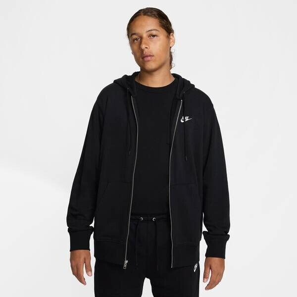 NIKE Club French-Terry-Hoodie mit durchgehendem Reißverschluss für Herren 10802458