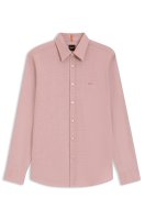 Vorschau: BOSS ORANGE Regular-Fit Hemd aus strukturierter Stretch-Baumwolle 10798037