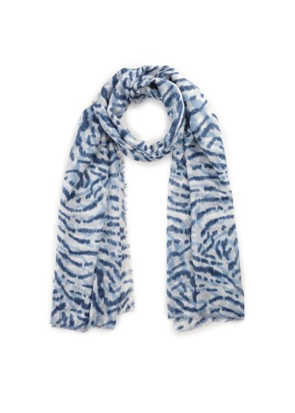 CODELLO Softer Schal aus feinem Bambus mit Leoparden-Muster 10786923