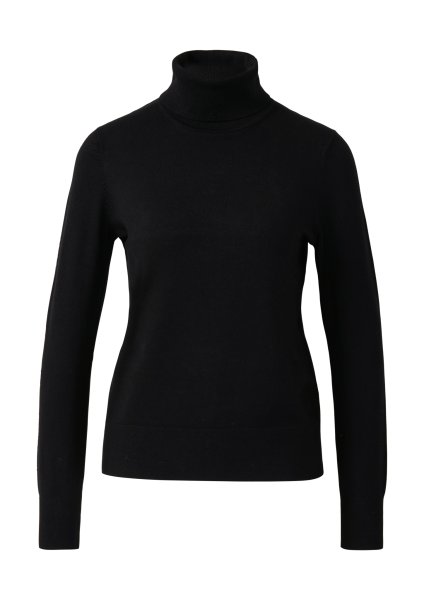 S.OLIVER Lässiger Rollkragenpullover aus Viskosemix 10811399