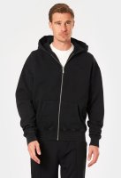 PEGADOR LOGO OVERSIZED SWEATJACKE VINTAGE SCHWARZ 10785059
