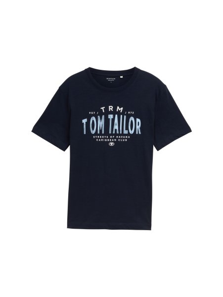 TOM TAILOR T-Shirt mit Logo-Print 10813592