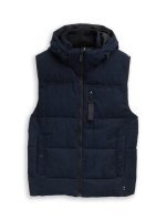 Vorschau: TOM TAILOR Puffer Weste mit abnehmbarer Kapuze 10825389