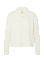 Vorschau: Comma Softes Sweatshirt mit Polokragen 10829123