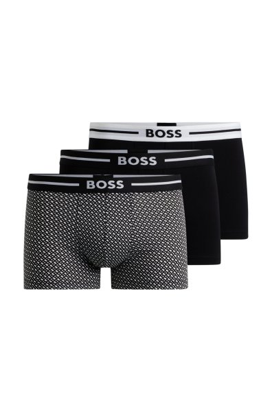 BOSS Dreier-Pack Boxerhorts aus Baumwolle 10751104