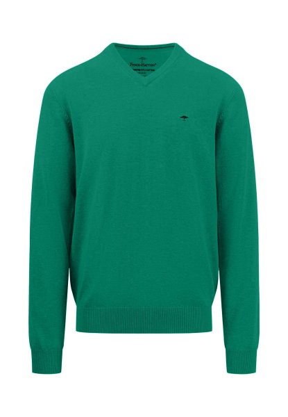 FYNCH HATTON Strickpullover V-Ausschnitt 10759314