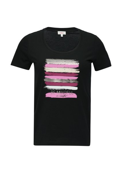 S.OLIVER T-Shirt mit Schriftprint 10754048