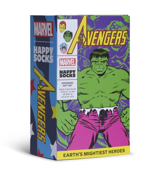 HAPPY SOCKS MARVEL™ Avengers 3-Pack Gift Set 10784809