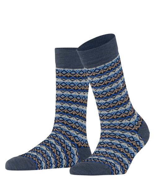 BURLINGTON Modern Fair Isle Damen Socken 10781422