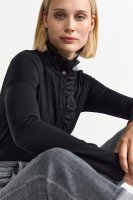 Vorschau: RICH & ROYAL Mat Mix Langarmshirt 10833470