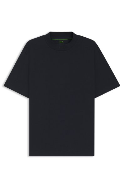 BOSS GREEN Relaxed-Fit T-Shirt aus Stretch-Baumwolle mit Logo am Kragen 10797746