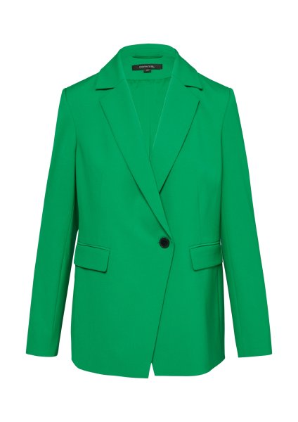 COMMA Hochwertiger Blazer mit Knopf und Reverskragen 10788428