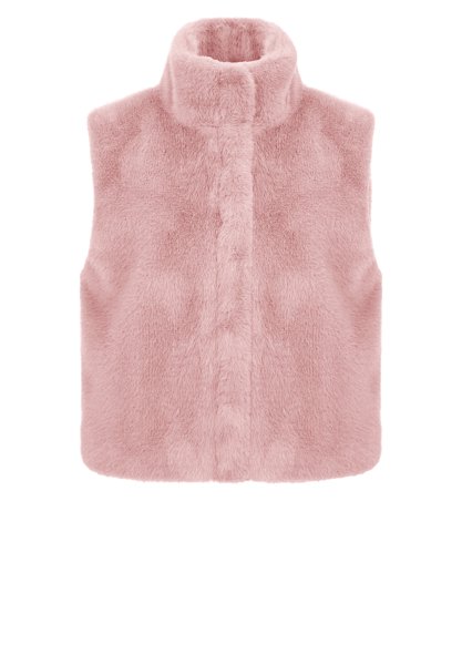 BIANCA Coole Fellimitatweste mit Stehkragen 10808967