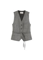 Vorschau: MARC O´POLO Tweed-Weste fitted 10812844