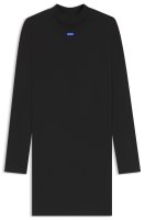 Vorschau: HUGO BLUE Bodycon-Kleid aus Stretch-Baumwolle mit Logo-Aufnäher 10797964