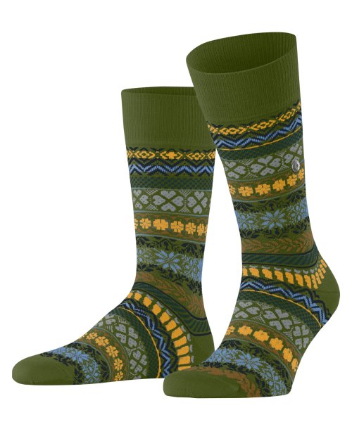 BURLINGTON Country Fair Isle Herren Socken 10781417