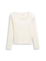 Vorschau: TOM TAILOR DENIM Eng anliegendes Langarmshirt 10821855