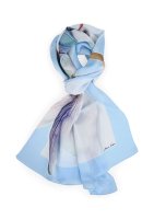 Vorschau: Marc Cain Seidenschal mit Lilienprint 10836717