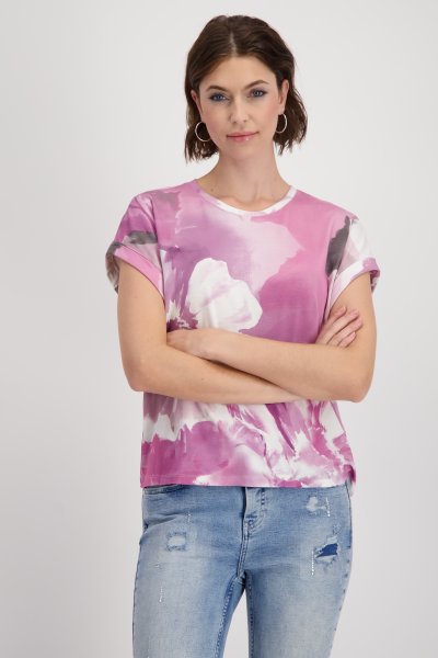 MONARI T-Shirt mit Blumenmuster 10809342