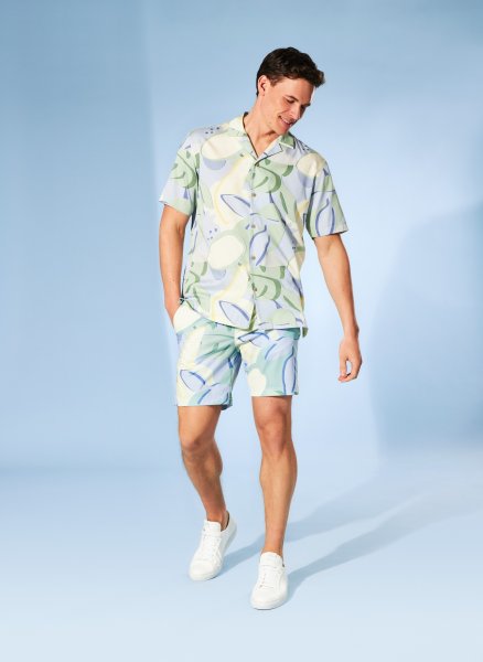 TOM TAILOR DENIM All over printed Strand Shorts 10810515