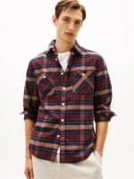 Vorschau: TOMMY HILFIGER Oversized Fit Overshirt aus Flanell 10807219