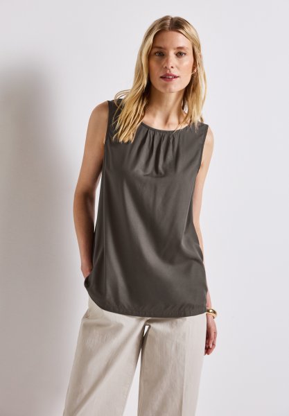 STREET ONE Blusentop mit Raffung 10815108