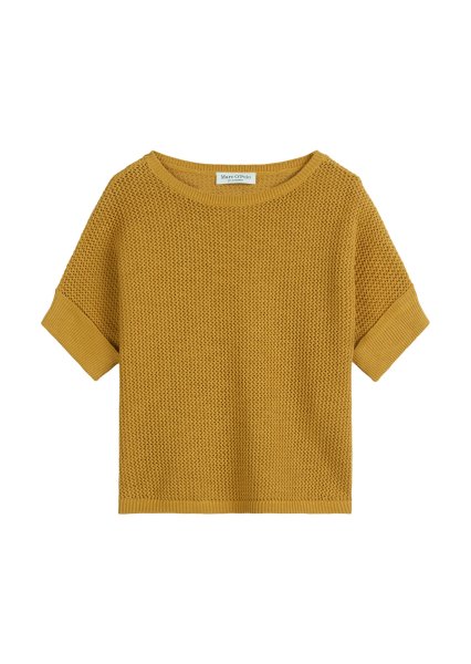 Kapuzenpullover Marco Polo Pullover Gelb Marc O'Polo Sweatshirt