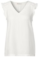 Vorschau: STREET ONE V-Neck Top mit Häkeldetails 10812007