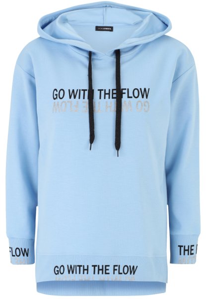 DORIS STREICH Sweatshirt mit Hoody und Motivprint 10766871