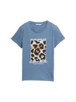 Vorschau: TOM TAILOR DENIM T-Shirt mit Leoparden-Print 10821992