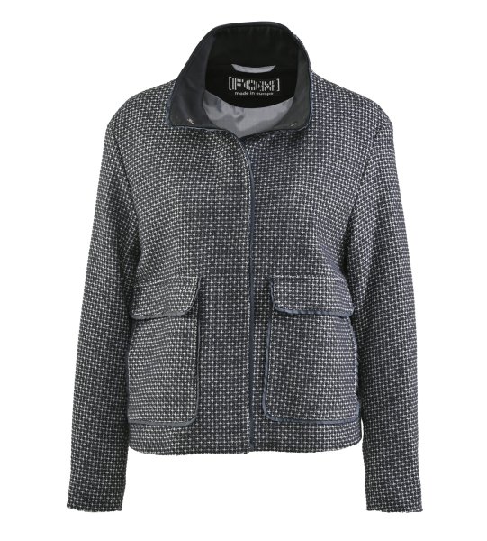 THE FOX Strukturierte Jacke 10787797
