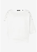 Vorschau: ZERO Sweatshirt mit Lochmuster 10851259