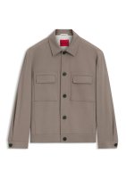 Vorschau: Hugo Red Overshirt aus knitterfreiem Twill 10818832