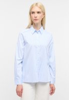 Vorschau: ETERNA Bluse Satingewebe Langarm 10810894