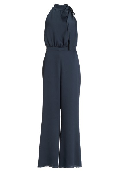 SWING DAY Jumpsuit mit Schluppe aus gehämmertem Satin 10810164