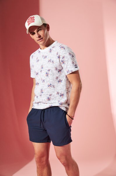TOM TAILOR T-Shirt mit Allover-Print 10810461