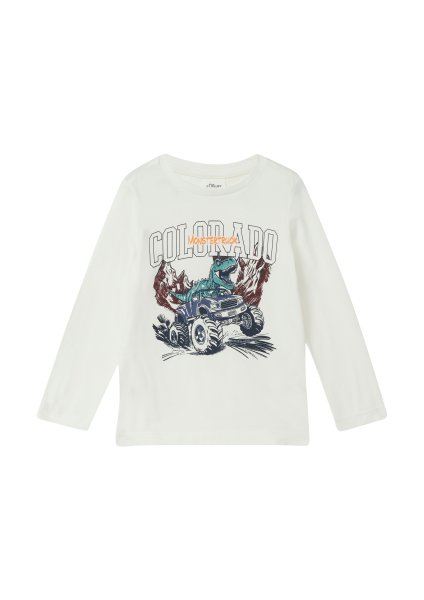 S.OLIVER Longsleeve mit großem Dino-Print 10814540