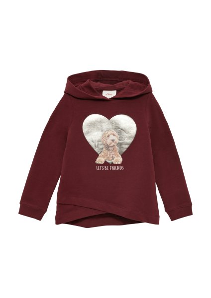 S.OLIVER Sweatshirt mit Metallic-Print 10765071