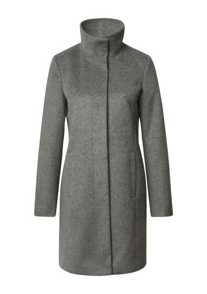 COMMA Wollmantel mit gepolstertem Stehkragen 10811311