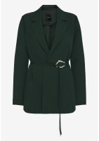 Vorschau: ZERO Longblazer strukturiert mit Bindedetail 10854244