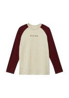 Vorschau: S.OLIVER Longsleeve im Colour-Blocking-Stil mit Stickerei-Detail 10814497
