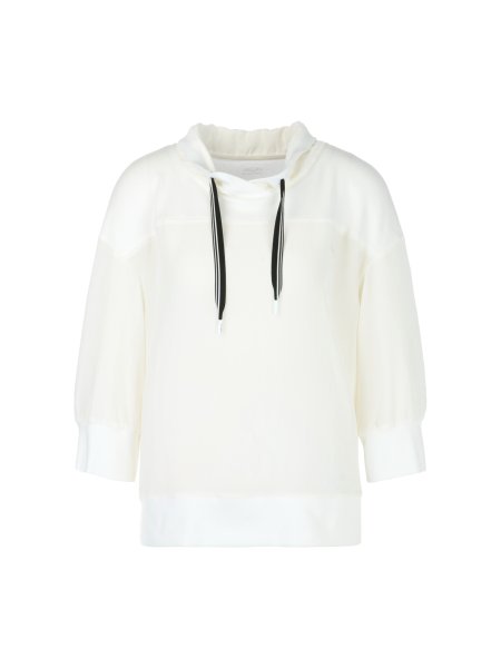 MARC CAIN Uni Bluse in Materialmix 10784992