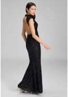 Vorschau: Hey Kyla Hochgeschlossenes Paillettenkleid mit Rückenausschnitt 10822892