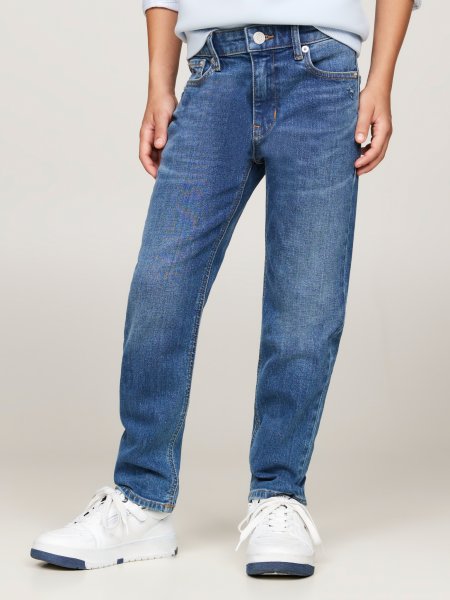 TOMMY HILFIGER Straight Leg Skater-Jeans im Used Look 10758316