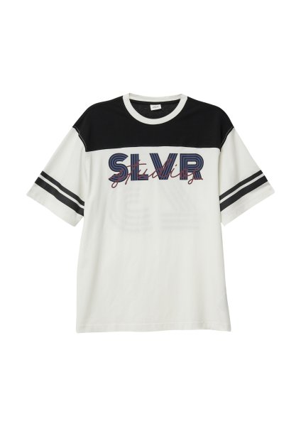 S.OLIVER Oversize-Shirt im Trikot-Style 10814503