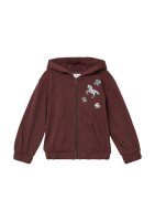 Vorschau: S.OLIVER Sweatjacke mit Stickerei- und Pailetten-Details 10814647