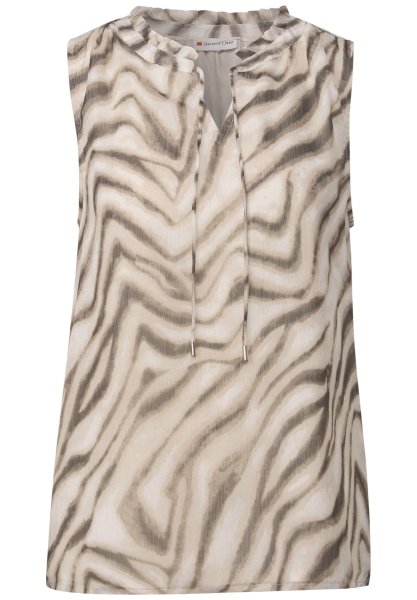 STREET ONE Chiffon Blusentop mit Print 10812023