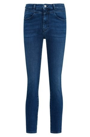 BOSS SKINNY-FIT JEANS AUS BLAUEM SUPER-STRETCH-DENIM CROP 4.0 10664247